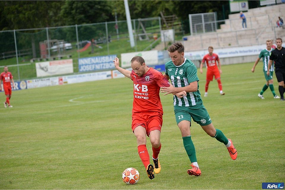 Die DJK Gebenbach und der ASV Cham trennten sich 0:0.