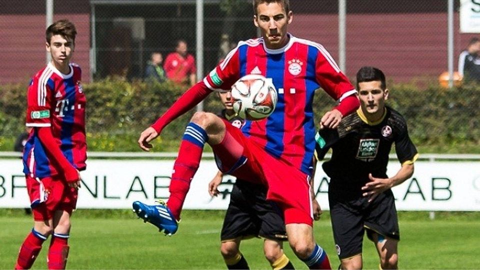 Michael Eberwein galt als Talent beim FCB und flog sogar mit Guardiolas Bayern ins Trainingslager. Foto: Riedel