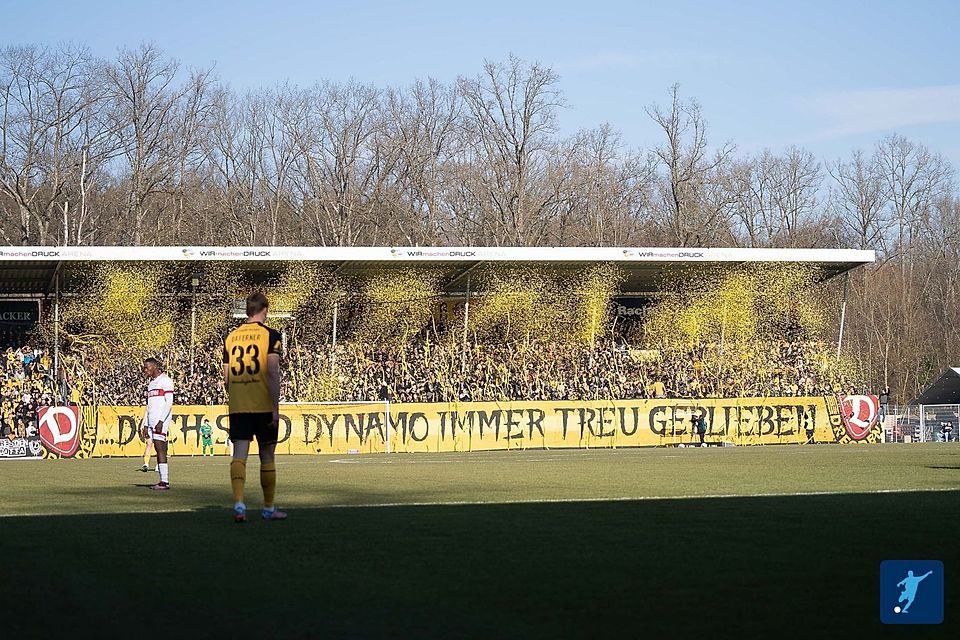 Die Sachsen wurden einmal mehr zahlreich von ihren Fans begleitet.