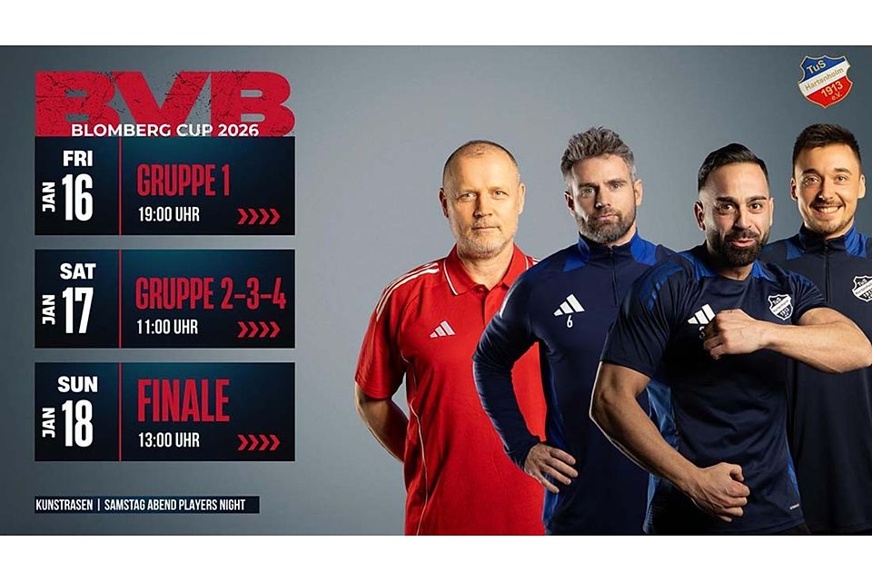 Blomberg-Cup 2026 Plakat. Blomberg-Cup 2026 Plakat.