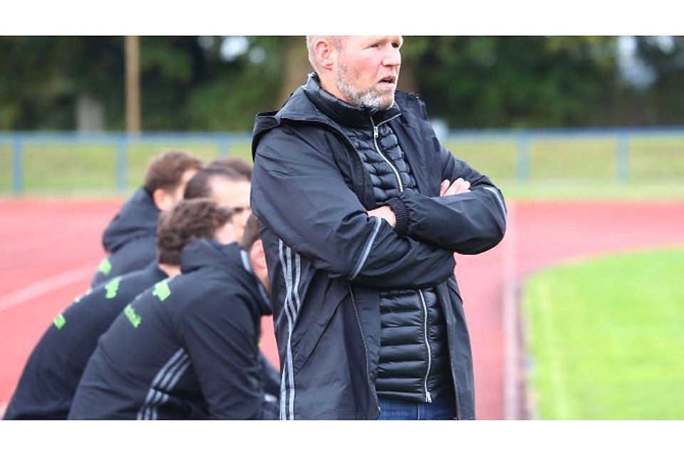GSV-Coach Sven Hayer: "Wir haben hier einen Umbruch eingeleitet" Foto (Archiv): Eibner