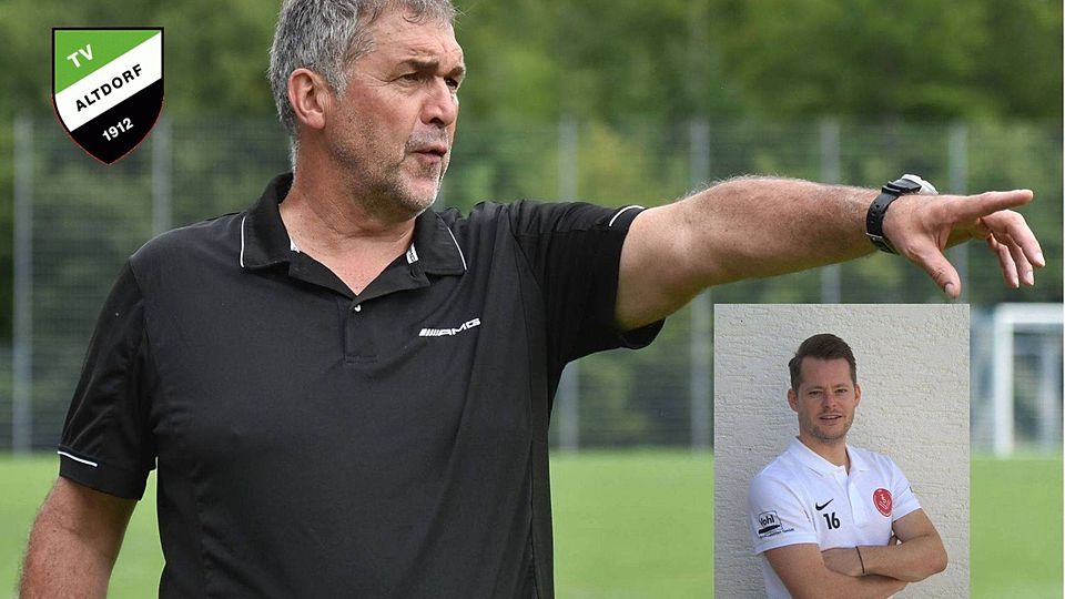 Dietmar Brösamle übergibt zur neuen Saison an seinen bisherigen Co-Trainer Alexander Ott (kleines Bild)