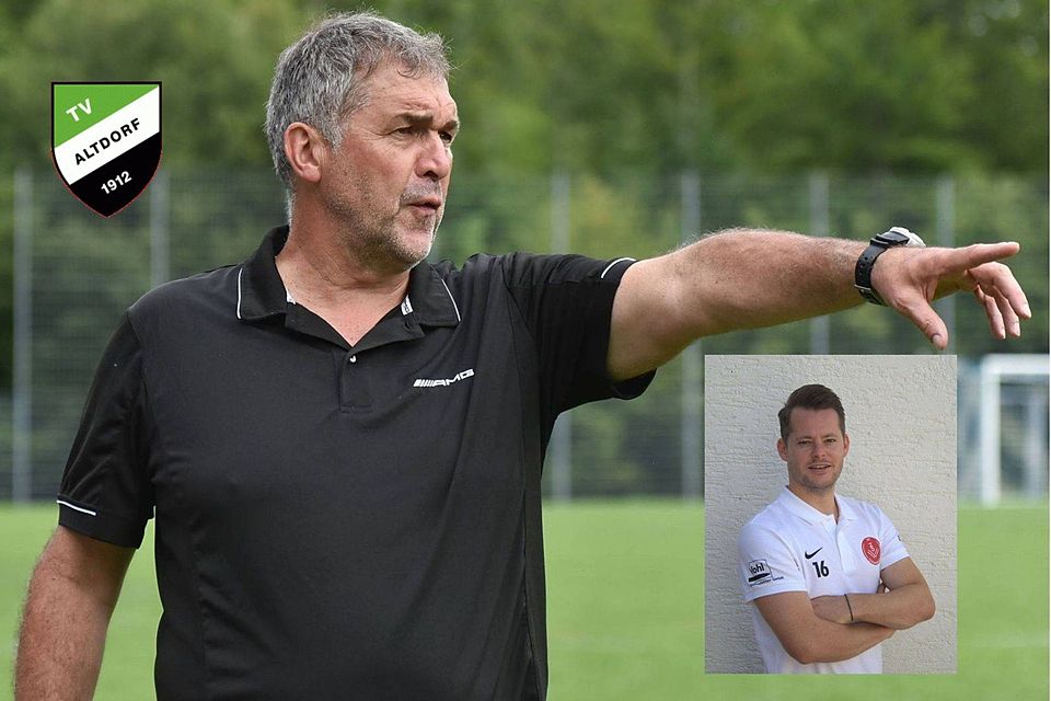 Dietmar Brösamle übergibt zur neuen Saison an seinen bisherigen Co-Trainer Alexander Ott (kleines Bild)