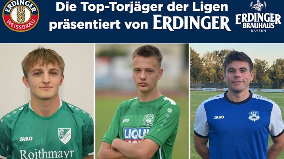 David Neif (mi.) erzielte sieben Tore in einem Spiel.