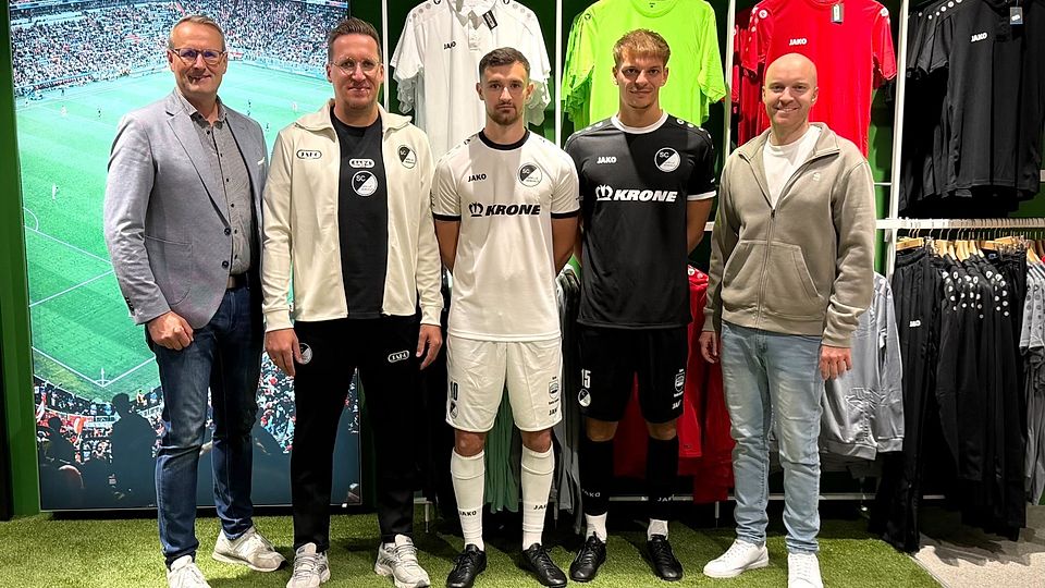 V.l.: Markus Focks, Markus Schütte, Artem Popov, Adrian Lenz und Hannes Wegmann. 