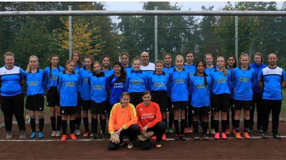 Die B-Juniorinnen des FFC Bergheim
