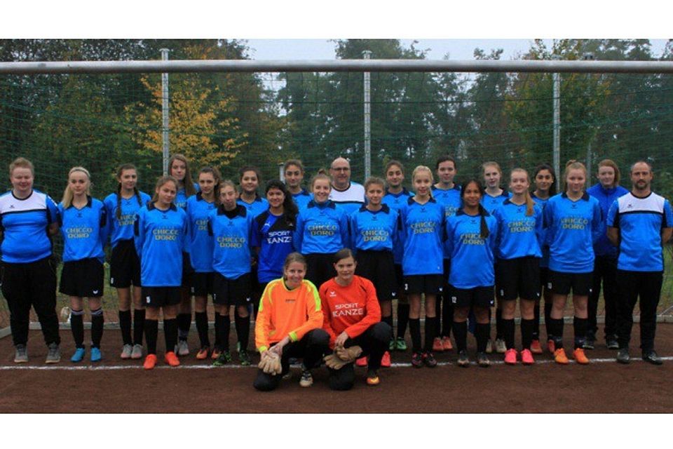 Die B-Juniorinnen des FFC Bergheim