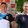 Thomas Seethaler (li.) wird zu kommenden Saison Trainer bei TuS Holzkichen II. Thomas Zetterer (re.) ist Abteilungsleiter bei der TuS