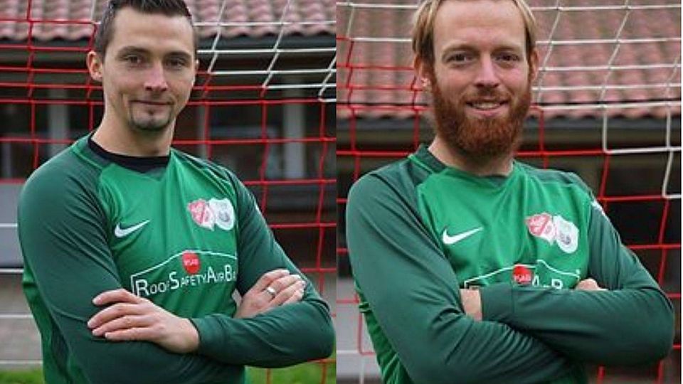 Alexander Ungemach (l.) und Tino Blome (r.) werden nach einer sportlichen Pause für den SC Borchen II auflaufen. 
