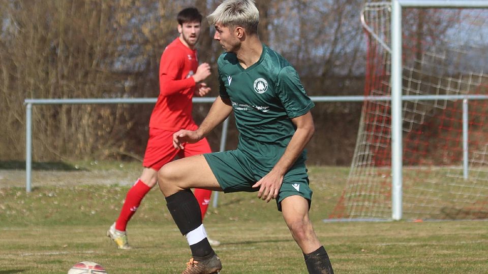Über links durchgesetzt und Tor vorbereitet: Lasse Wippert bediente 1:1-Torschütze Maximilian Schwahn.