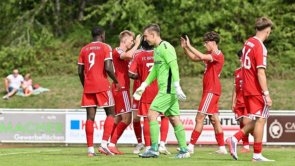 Der FC Bayern gewann nach dem Sieg in Illertissen auch gegen Eichstätt.