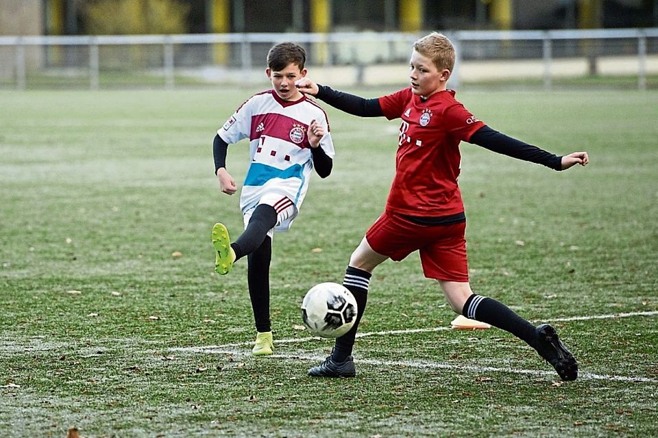 Die Freude war groß, als die C-Junioren des Hagener SV Mitte März kurzzeitig wieder trainieren durften. Foto: Philipp Hülsmann