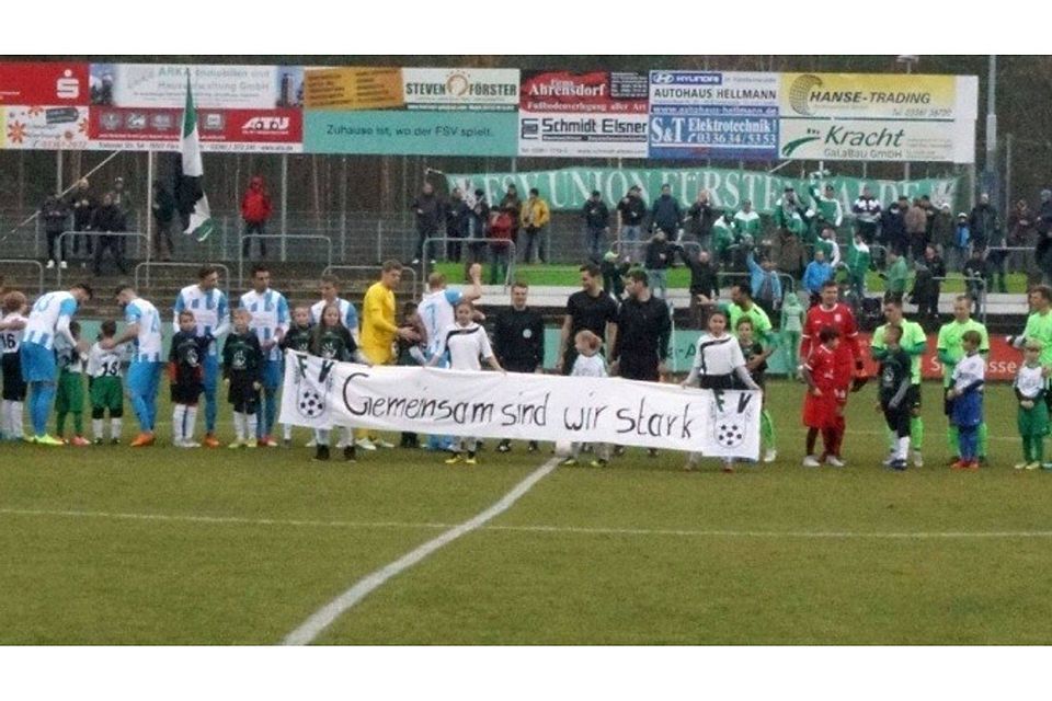 Es kann weitergehen mit Fußball in Fürstenwalde: Die Stadtverordnetenversammlung hat eine höhere Fördersumme beschlossen. Foto: Rieckmann