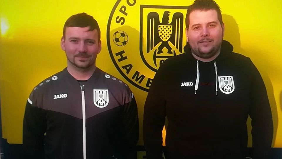 neuen U17-Trainer Jan Eul und Sebastian Balzer.