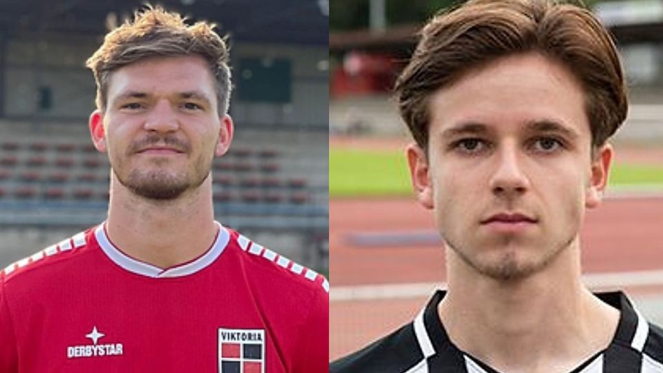  Jonathan Brilski (l.) und Sandro Jakopic wechseln zur SV Hö-Nie. 