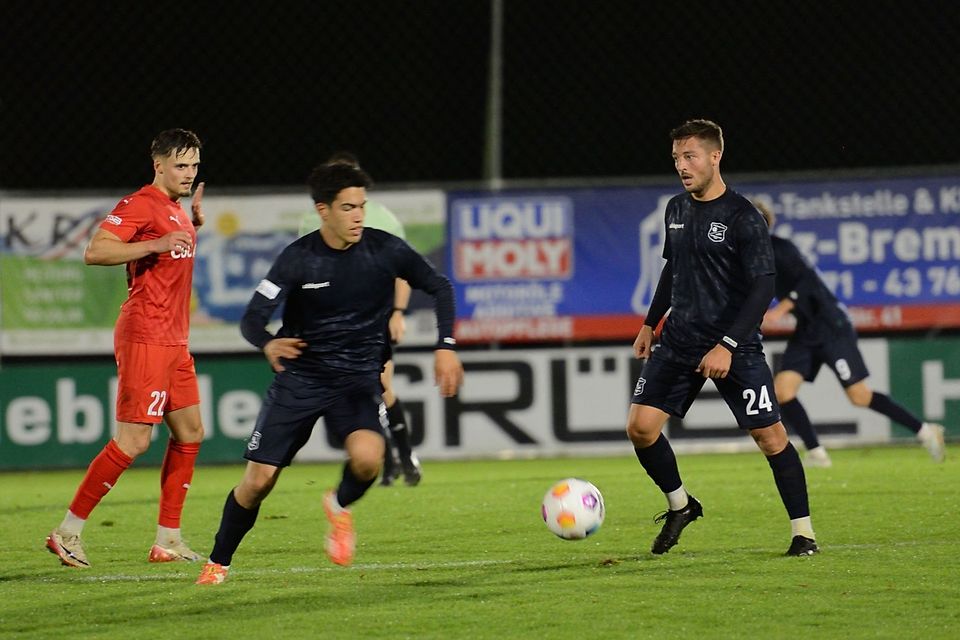 Moritz Müller gab sein Debüt im Trikot der SpVgg Unterhaching gegen den SV Erlbach.