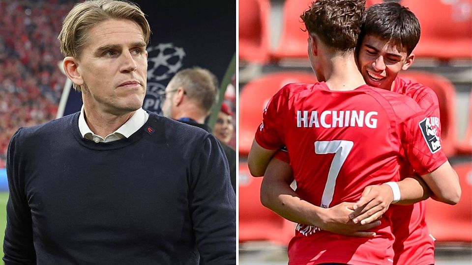 Bayerns Sportdirektor Christoph Freund dürfte in Zukunft die Unterhacher Talente genaustens unter die Lupe nehmen.