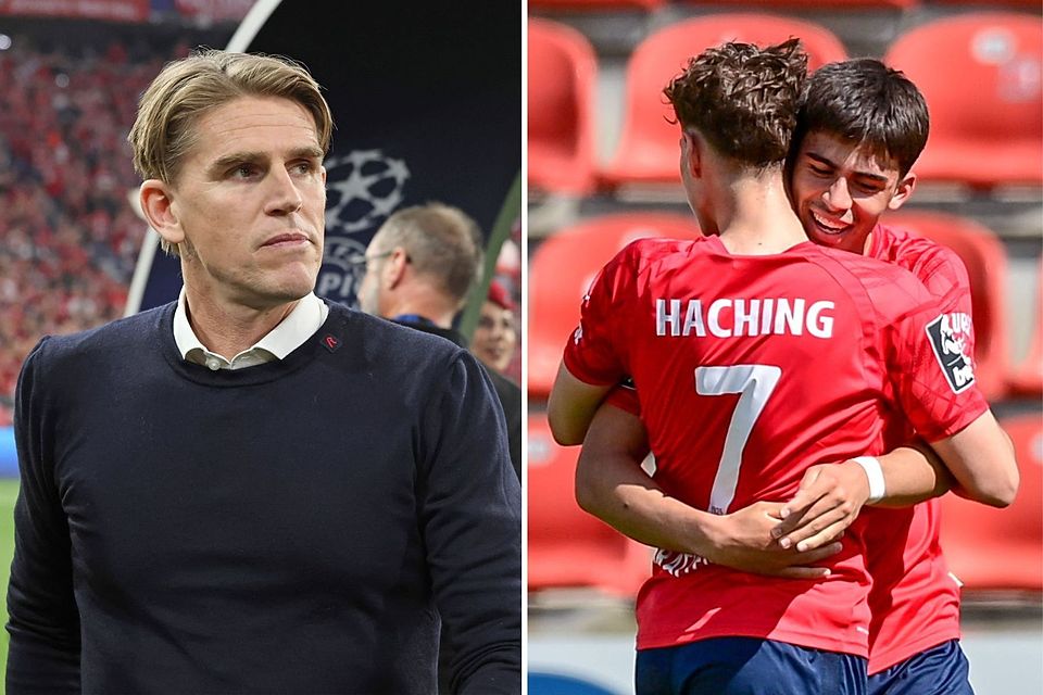 Bayerns Sportdirektor Christoph Freund dürfte in Zukunft die Unterhacher Talente genaustens unter die Lupe nehmen.