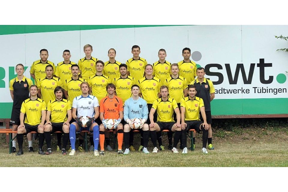 Die Mannschaft des  SV 03 Tübingen in der Saison 2015/2016.