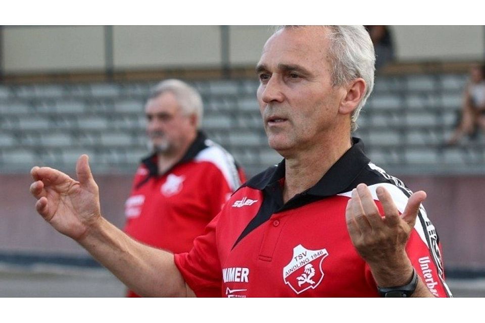 Trainer Roland Bahl ist nicht mehr Trainer des TSV Aindling.  F.: Klaus Rainer Krieger