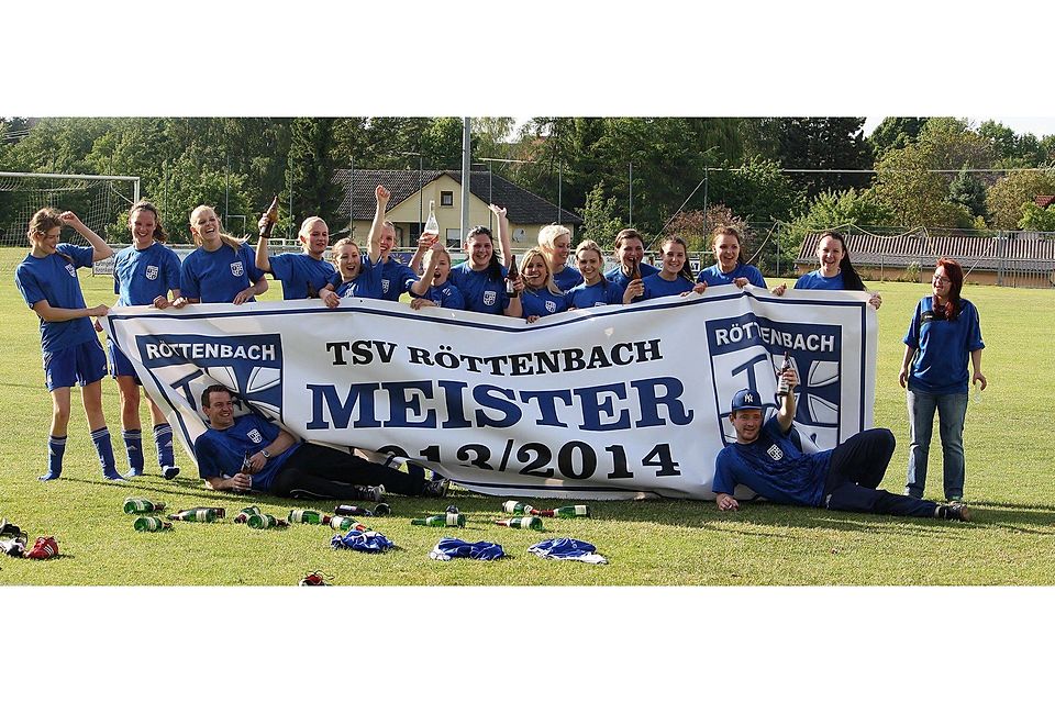 Gratulation an die Damen des TSV Röttenbach. F: oh