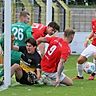 Der Ball wollte am Ende nicht mehr über die Linie: Der FSV Stadeln unterlag mit 1:2 bei Bayern Hof.