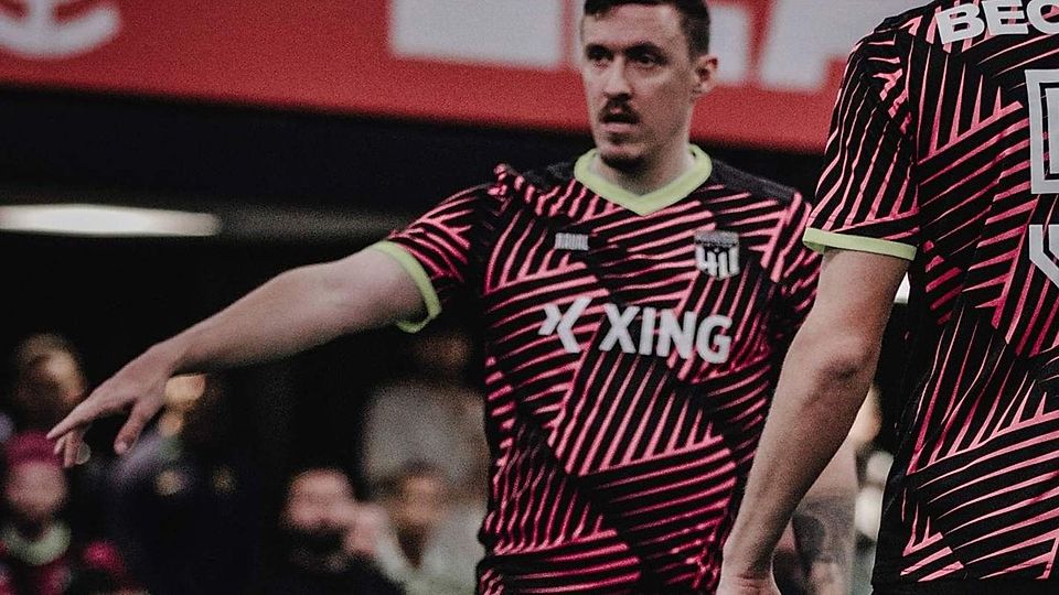 Max Kruse mischte am Montagabend wieder aktiv in der Baller League mit.