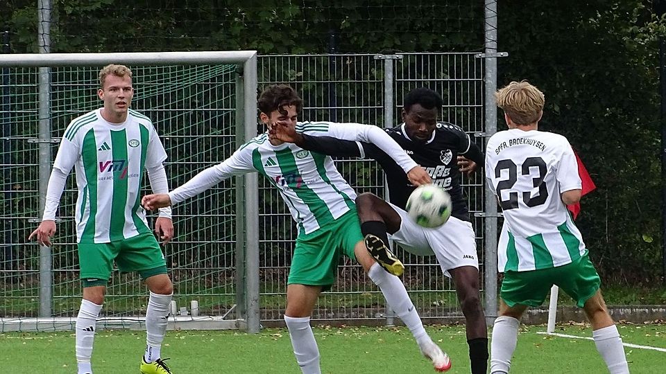 Die Sportfreunde Broekhuysen sind noch im Rennen um den Kreispokal.