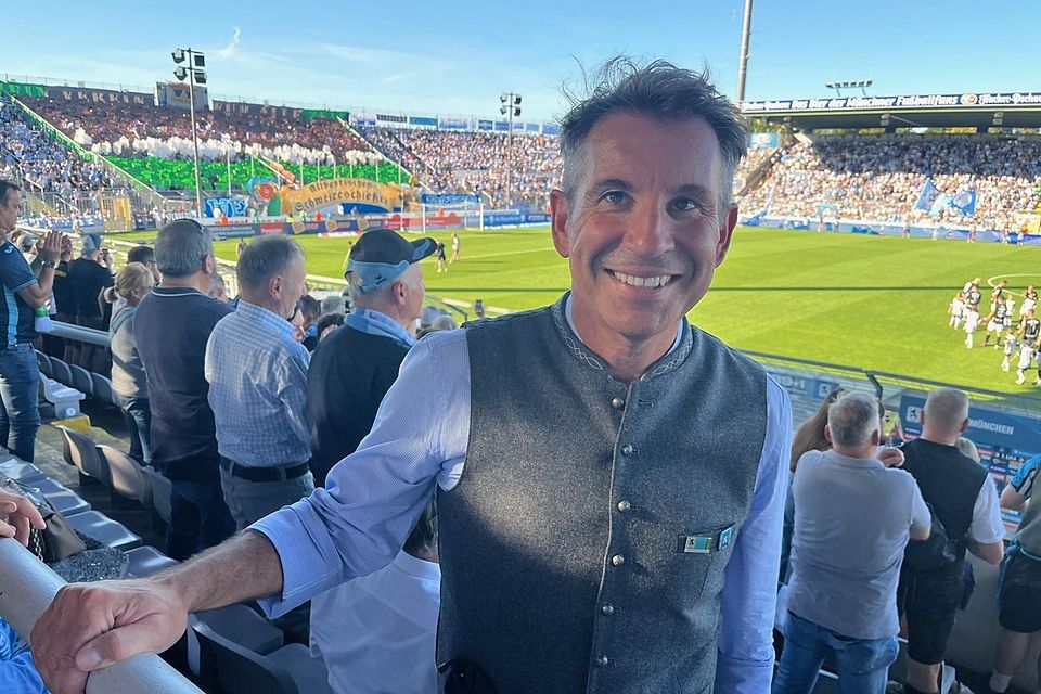 „Es ist das Stadion der Löwen – fertig“: 1860-Präsident Gernot Mang.