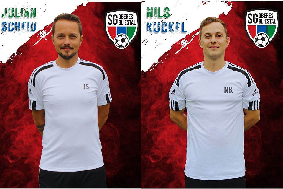 Das Trauinerduo der SG Oberes Bliestal, Julian Scheid (links) und Nils Kuckel (rechts) ist auf dem besten Weg, den Klassenverbleib zu sichern.