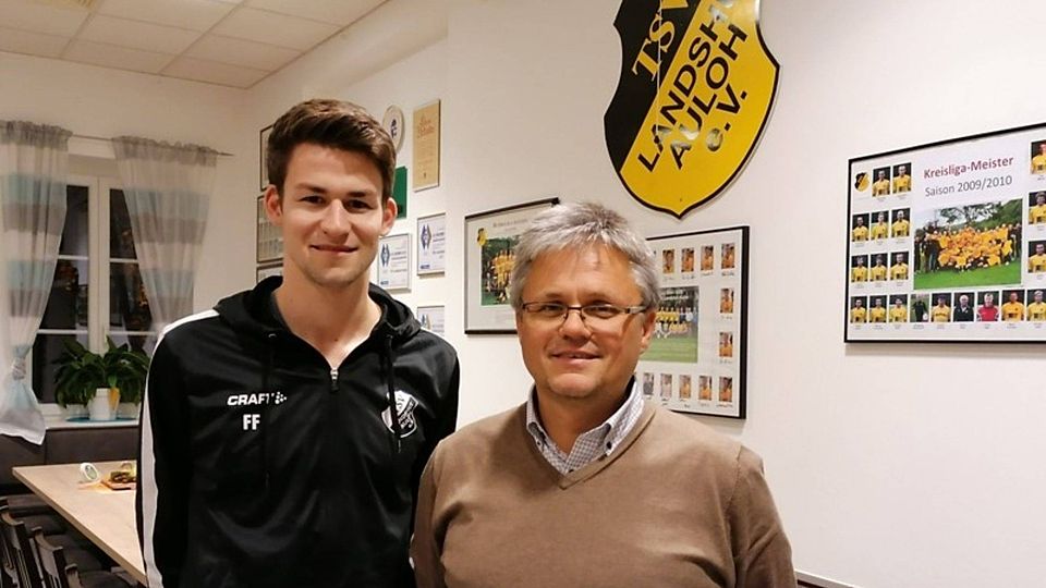 Oliver Lieb (rechts) und Florian Fleckenstein sind ab sofort Trainer des TSV Landshut-Auloh