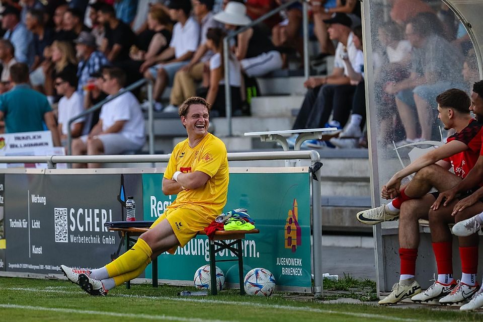 Torwarttrainer Fabian Veit vom VfB Hallbergmoos