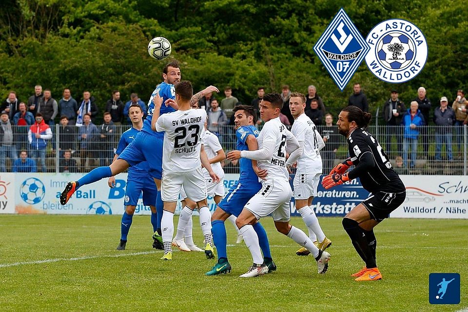 Im Mai 2019 trafen Walldorf und der Waldhof zum letzten Mal aufeinander. Die Mannheimer setzten sich damals mit 3:0 beim FCA durch.