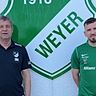 Hans Mattersberger und Marco Koch ist das neue Trainerteam des RSV Weyer, der künftig in der Kreisoberliga spielt. 