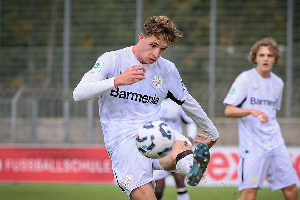 Die A-Jugend von Bayer 04 Leverkusen bleibt in der Erfolgsspur.