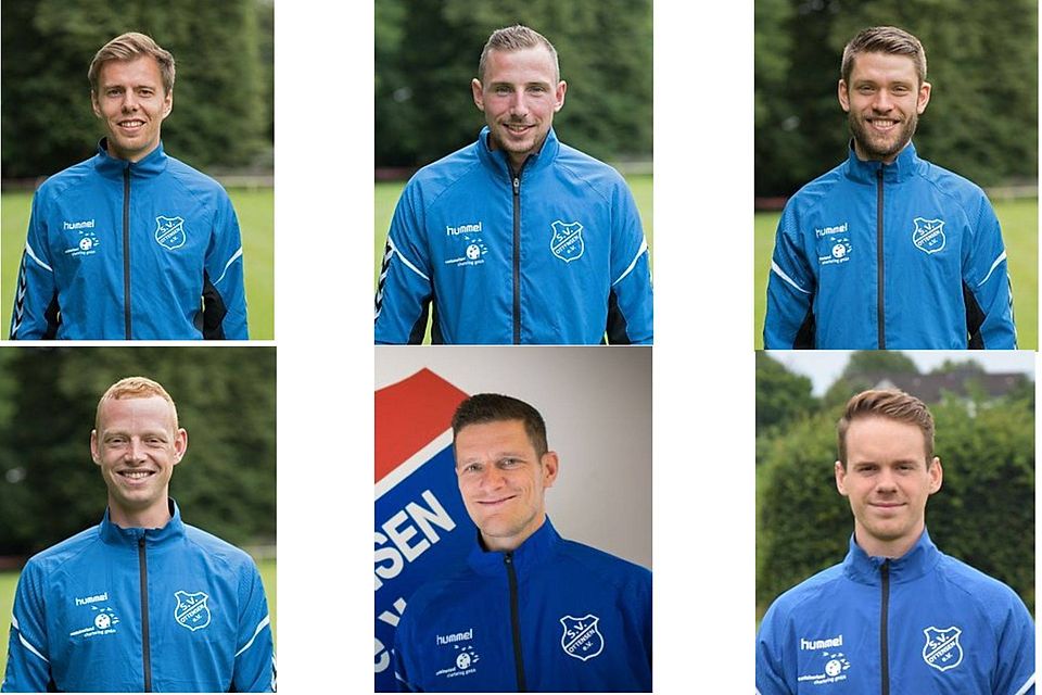 A. Thoden, T. Happernagl, L. Berger, J. Happernagl, O. Winterling und P. Boll. Eine halbe Mannschaft fehlte dem Tabellenführer.