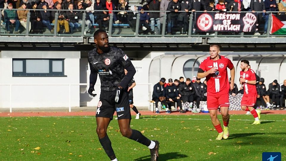 Christopher Bibaku erzielte den Treffer für RW Wittlich. Dieser reichte am Ende zu einem Punktgewinn im Spitzenspiel.