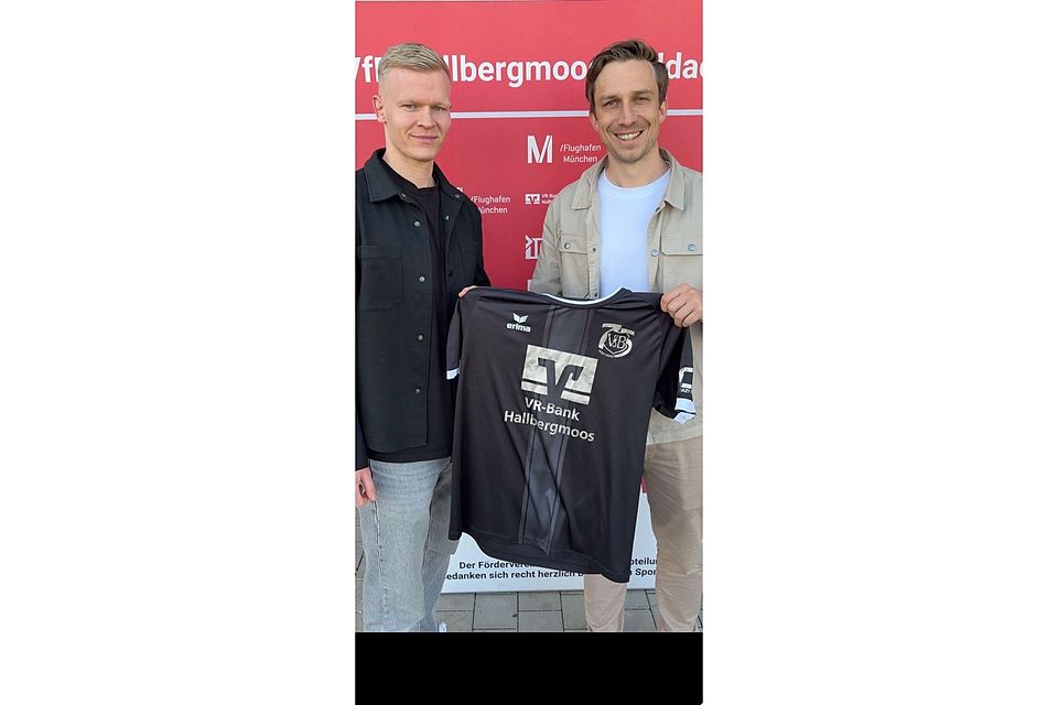 der Hallbergmooser Neuzugang Benedikt Orth