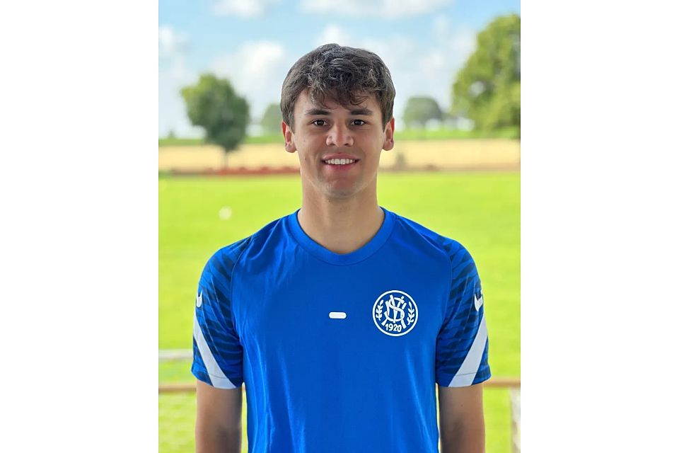 Der 18-jährige Abwehrspieler Marcel Günther des SV Horchheim.
