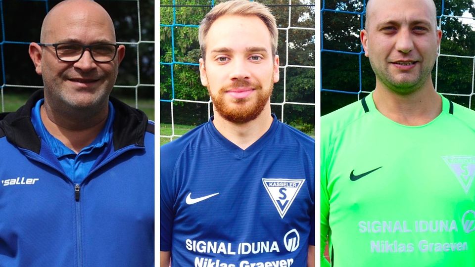 Dirk Timpe, Jonas Imhoff sowie Julian Zaun übernehmen beim Kasseler SV
