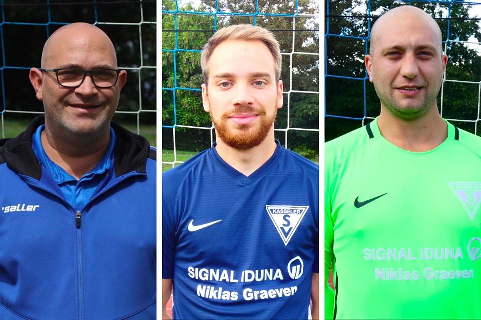 Dirk Timpe, Jonas Imhoff sowie Julian Zaun übernehmen beim Kasseler SV