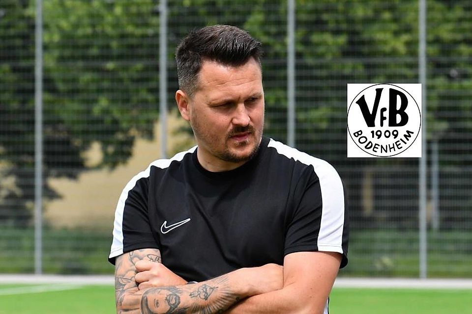 Hat beim VfB Bodenheim für eineinhalb Jahre unterschrieben und „zieht die auch durch“: Coach Marco Streker 	Foto: Kristina Schäfer 