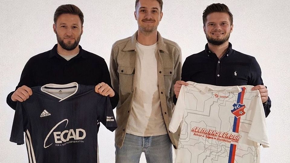 Rene Huber (li.) und Fabian Wiesmaier (re.) sollen beim FC Obernzell-Erlau eine erfolgreiche Ära prägen 