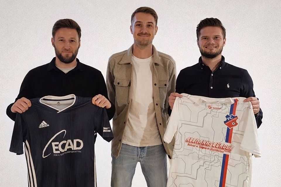 Rene Huber (li.) und Fabian Wiesmaier (re.) sollen beim FC Obernzell-Erlau eine erfolgreiche Ära prägen 