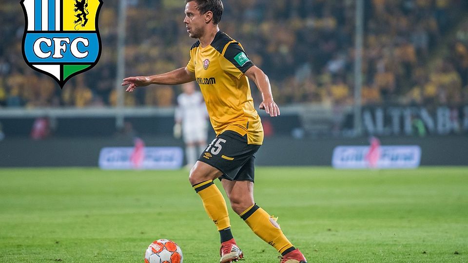 Chris Löwe (hier noch im Trikot von Dynamo Dresden) kehrt nach elf Jahren im Profifußball zum Chemnitzer FC zurück.