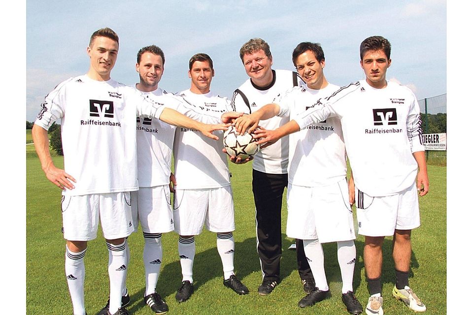 Vier Neuzugänge und ein Rückkehrer. F: Mühling