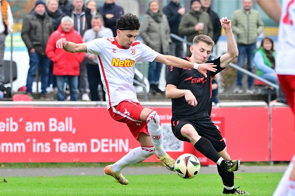 Spielt nicht mehr fürs Bayernligateam des SSV Jahn: Homam Mahmoud (links).