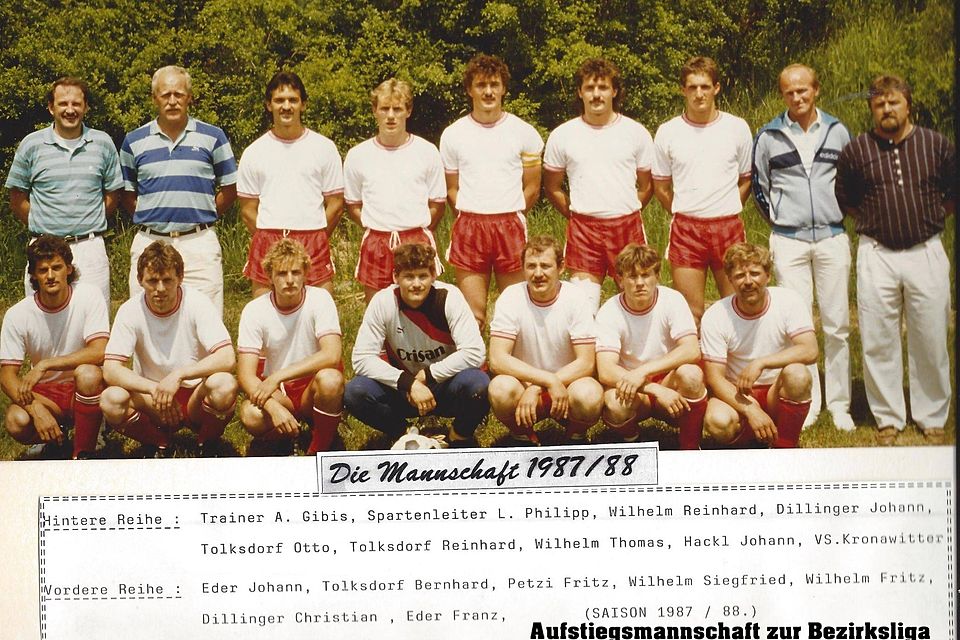 Diese Kreuzberger Truppe stieg 1987/88 in die Bezirksliga auf.