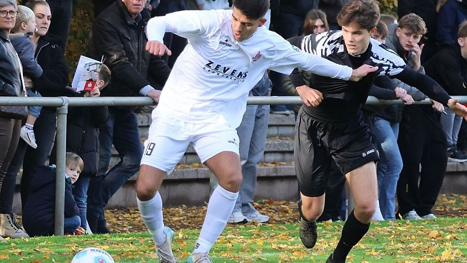 Der 1. FC Kleve und der SV Sonsbeck sind jetzt punktgleich.