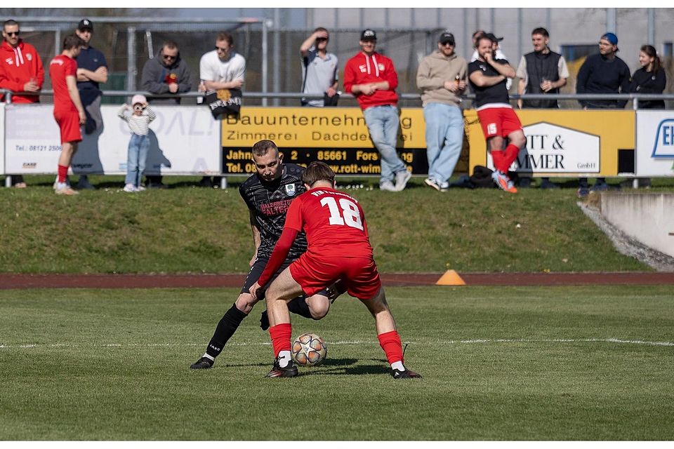 FB KK Forstinning (rot) Nico Tikovsky vs Hohenlinden Zoran Pejic